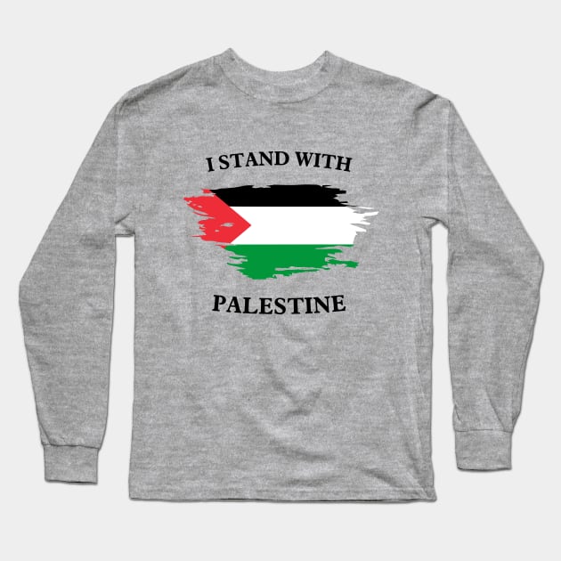 I stand with Palestine Long Sleeve T-Shirt by Love My..